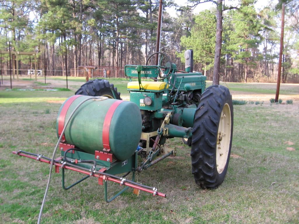Spraying Hay Field Yesterday's Tractors
